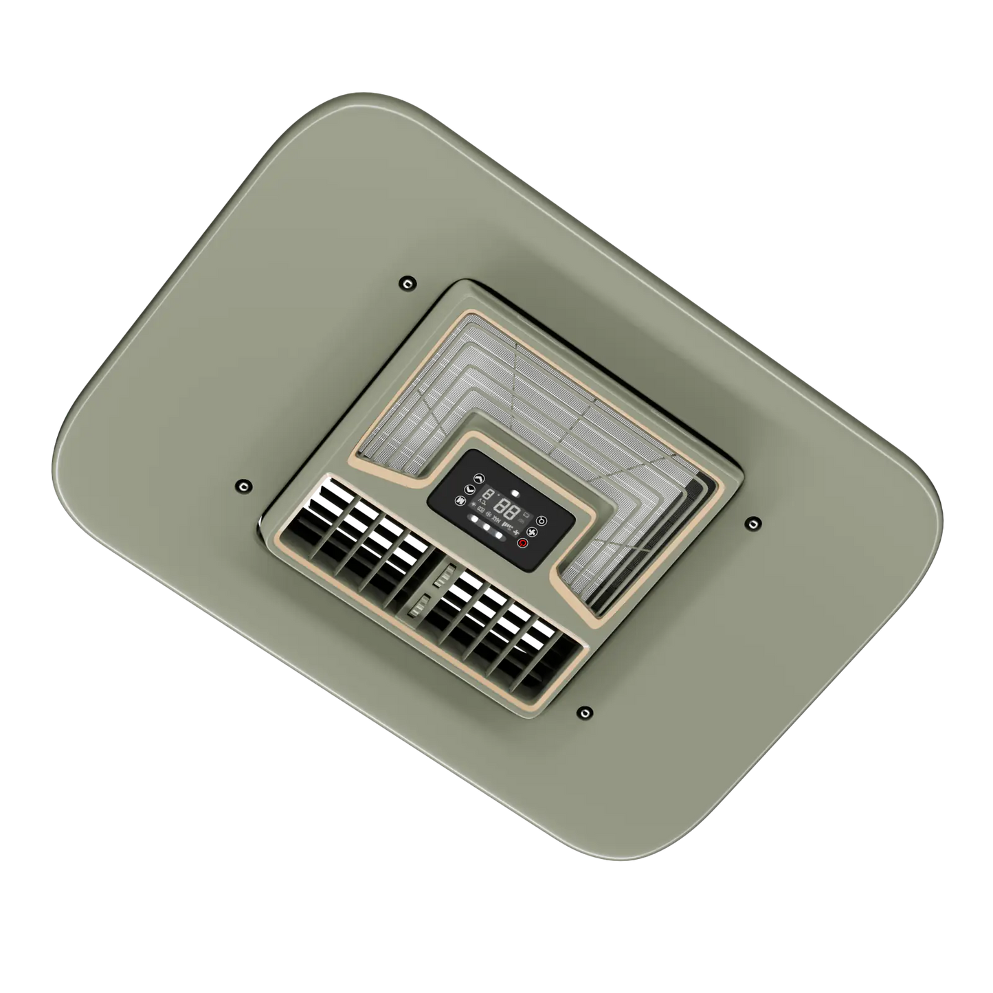 12v 8000 BTU RV Rooftop Air Conditioner
