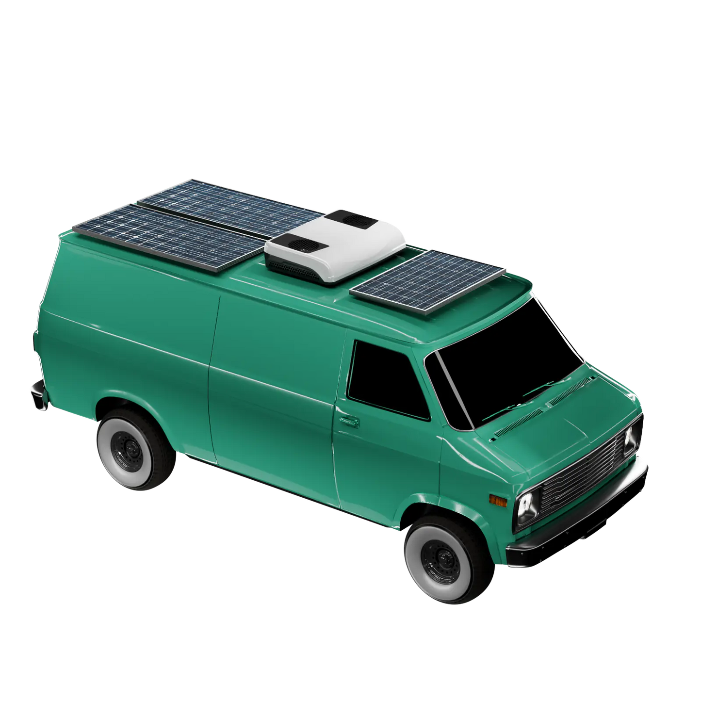 12v 8000 BTU RV Rooftop Air Conditioner