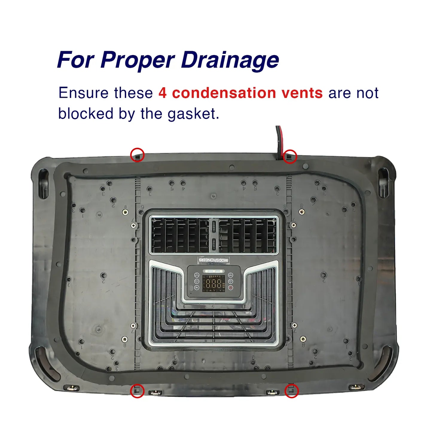 12v / 24v 11000 BTU RV Rooftop Air Conditioner
