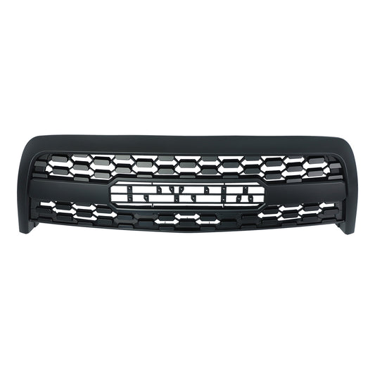 Matte Black Front Bumper Grille With LEDs For 2003-2006 Toyota Tundra – Direct Fit