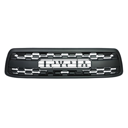 Grille For Toyota Tundra 2000 2001 2002 1st Gen Trd Pro, Aftermarket Front Grille with Lettering and Lights, Matte Black