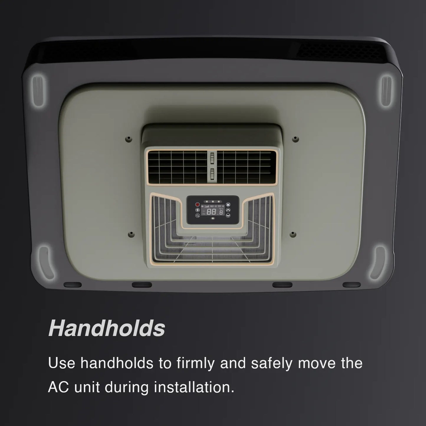 12v / 24v 11000 BTU RV Rooftop Air Conditioner